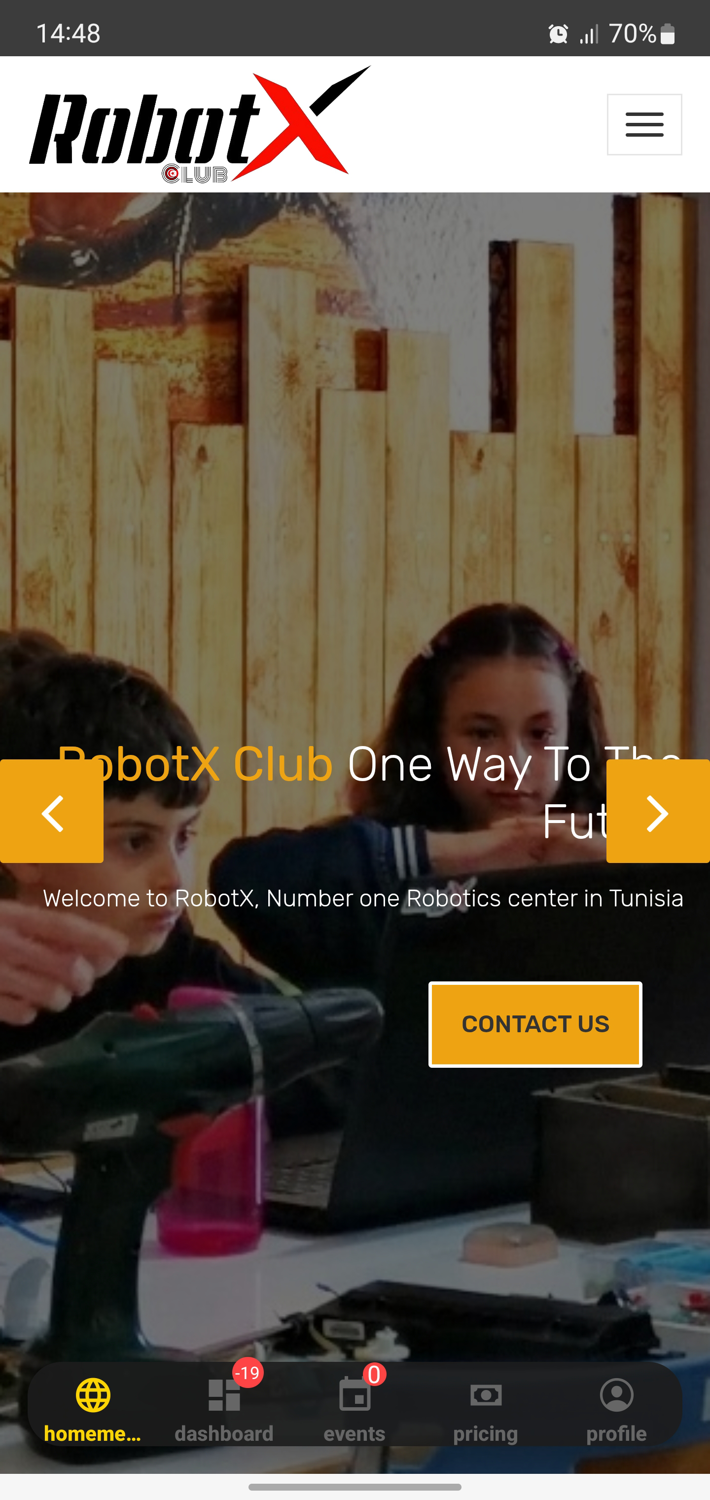RobotX Mobile App