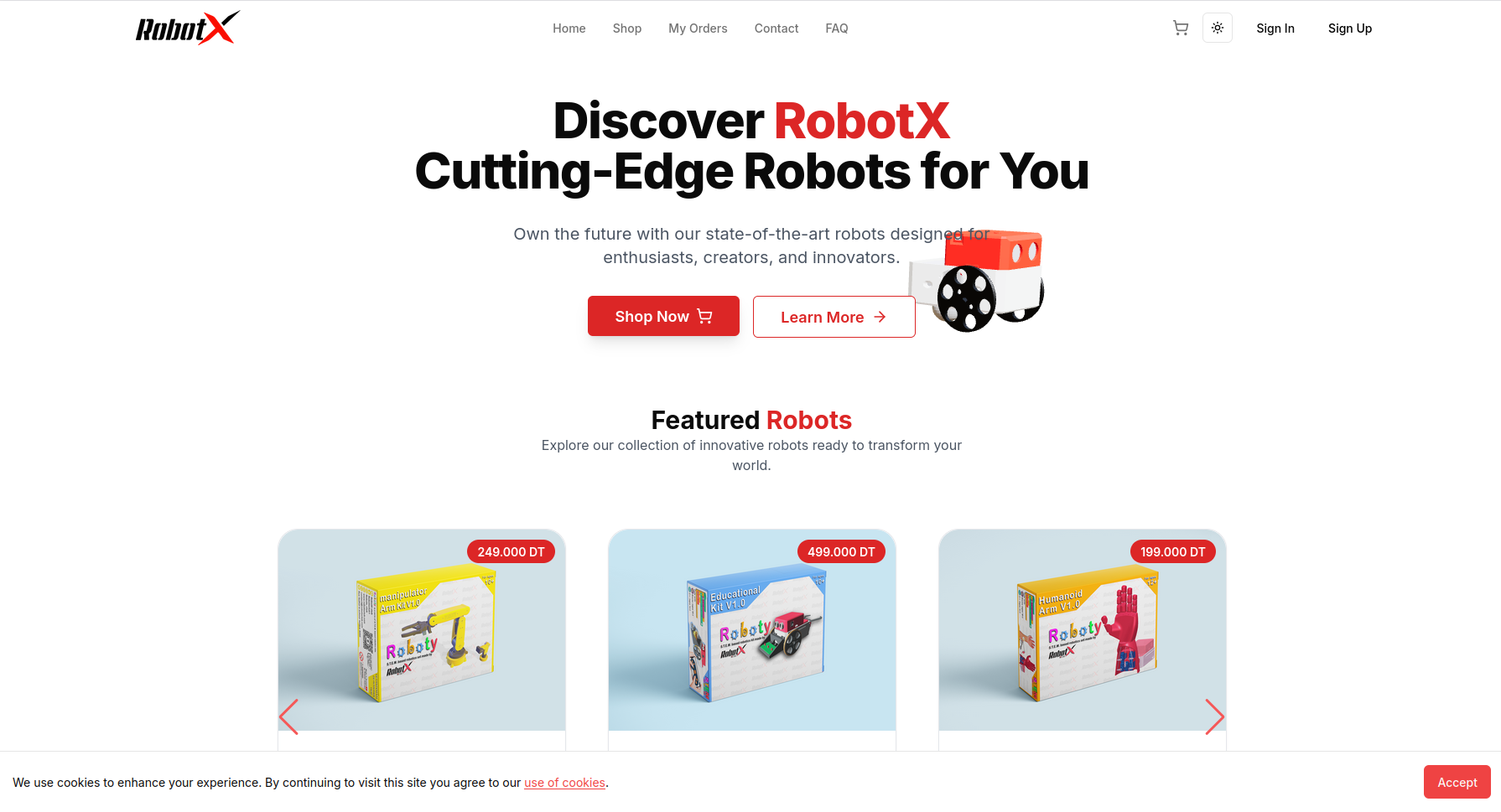 RobotX Website
